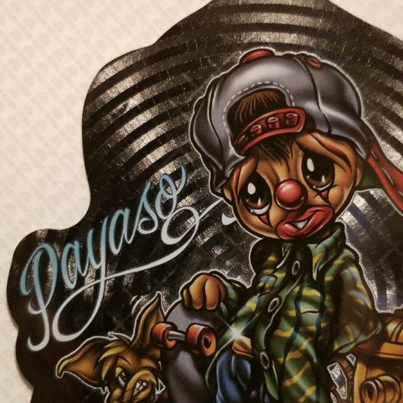 '00 Aztlan Graphics vending mach sticker holo Payaso - Picture 3 of 6